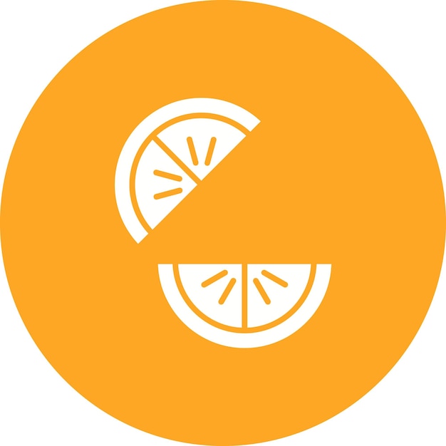 Icono de las rebanadas de naranja