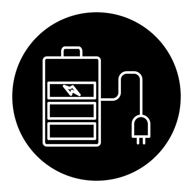 Icono de recarga de la batería