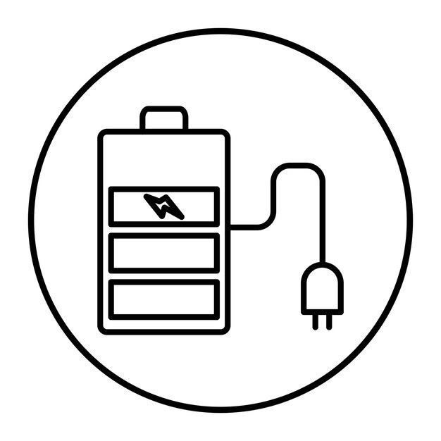 Icono de recarga de la batería