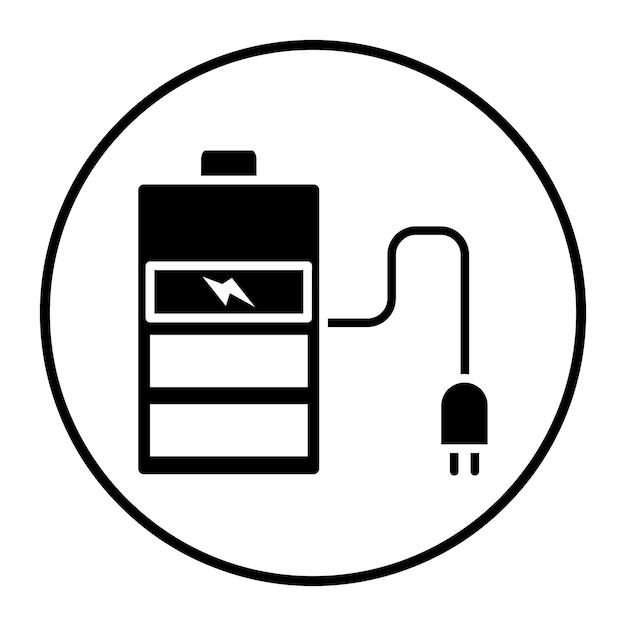Icono de recarga de la batería