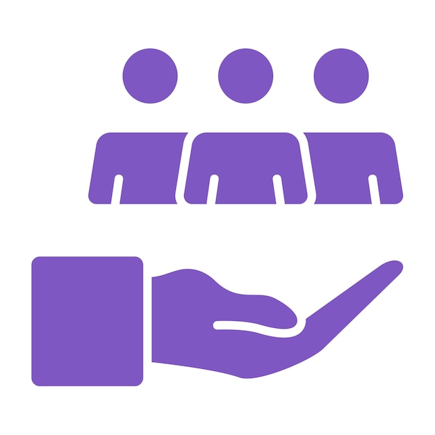 Icono de los recursos humanos