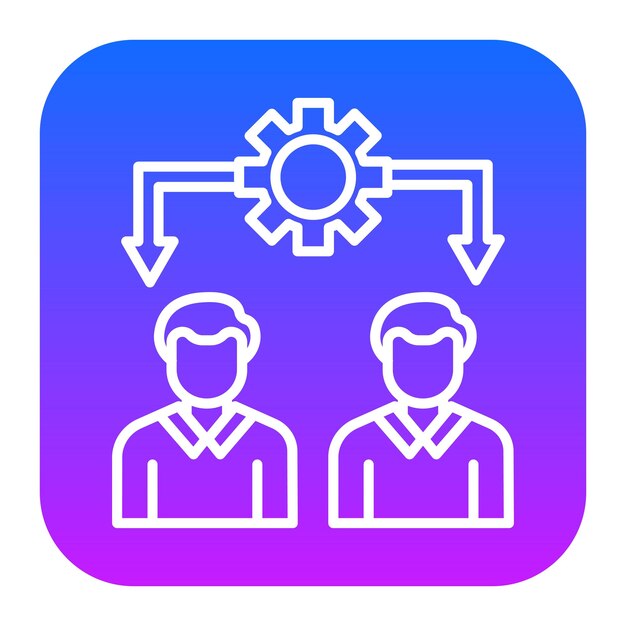 Icono de los recursos humanos