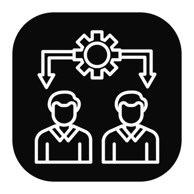 Icono de los recursos humanos
