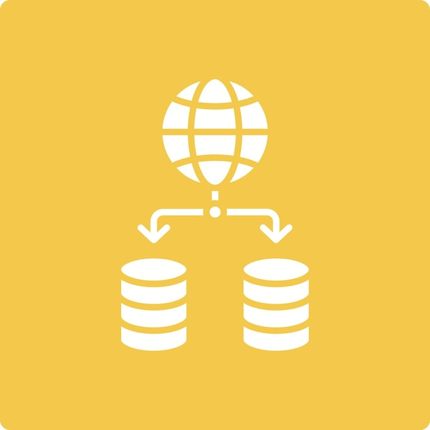 Ícono de la red de datos