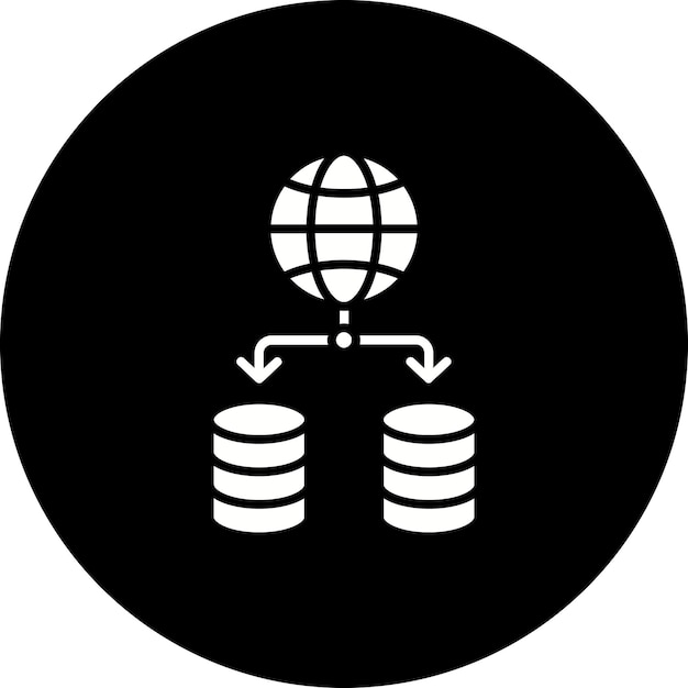 Ícono de la red de datos