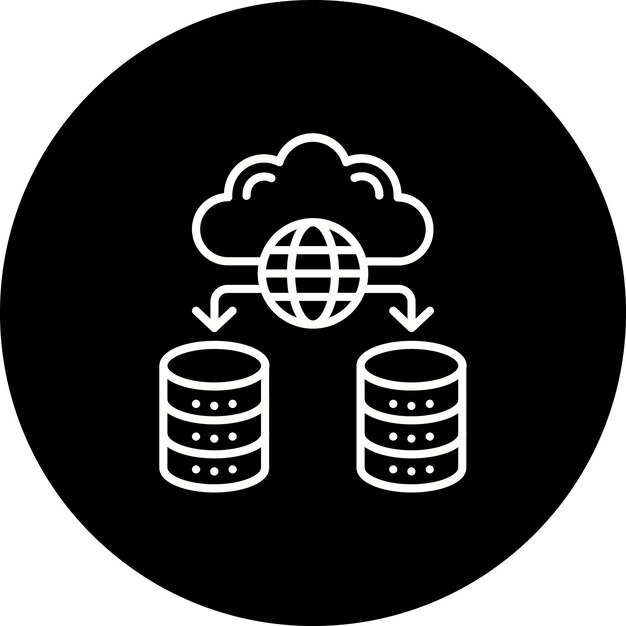 Ícono de la red de datos