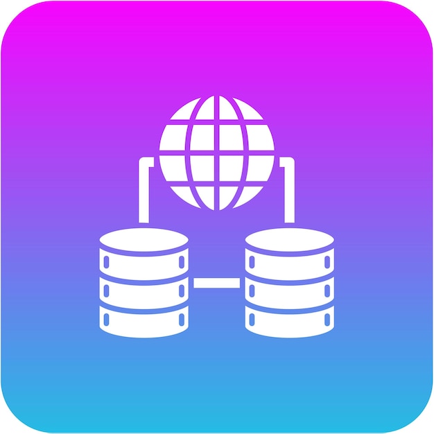 Ícono de la red de datos