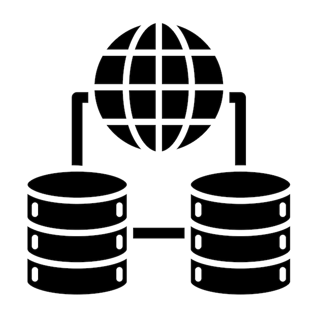Ícono de la red de datos