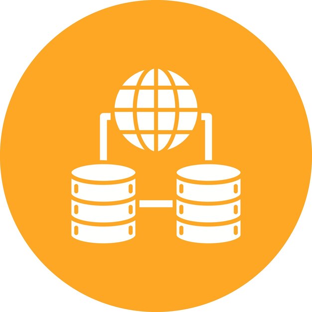 Ícono de la red de datos
