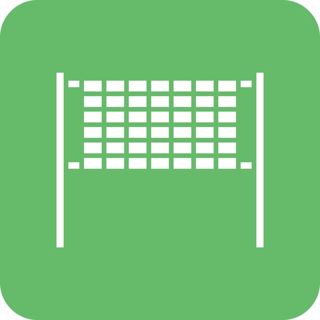 Icono de la red de voleibol