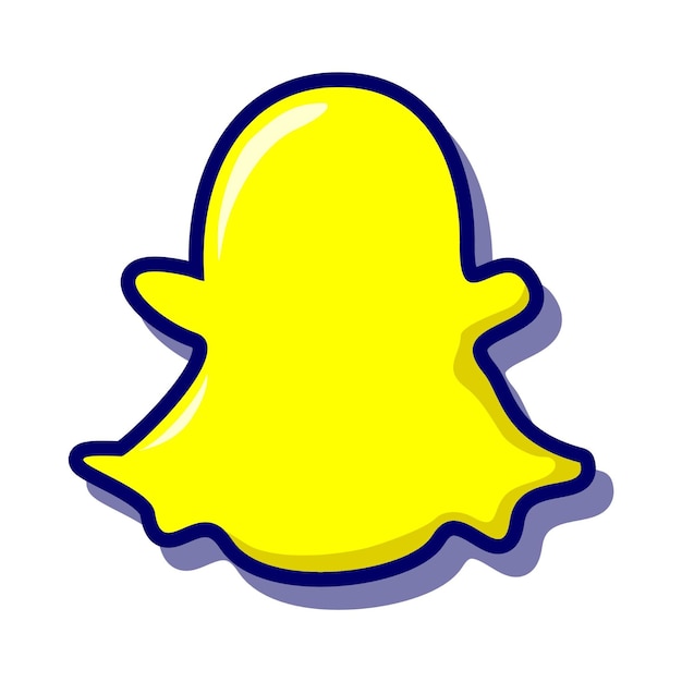 icono de las redes sociales arte de dibujos animados