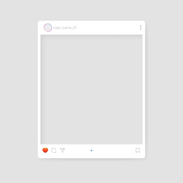 Icono de las redes sociales de Instagram Icono vectorial de estilo plano