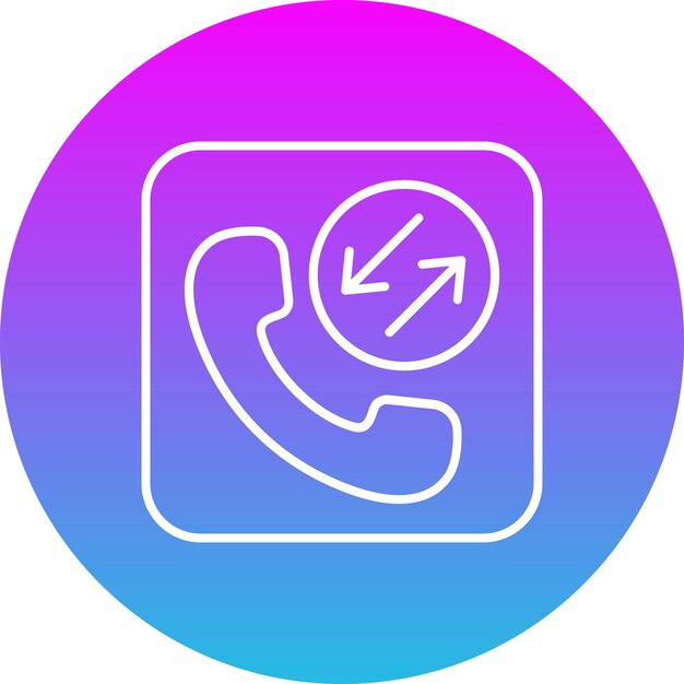 Ícono de registro de llamadas