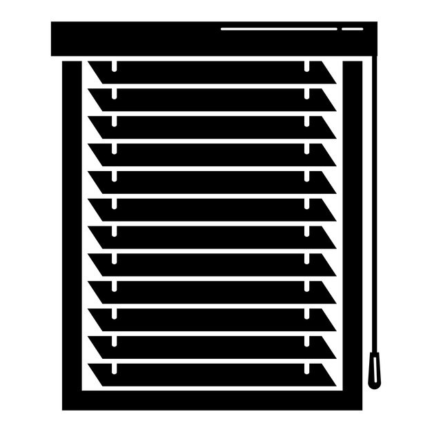Icono de rejillas metálicas Ilustración simple del icono de vector de rejillas metálicas para diseño web aislado sobre fondo blanco
