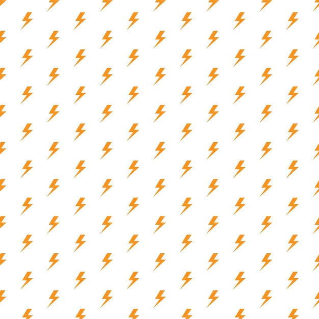 Icono de relámpago. Rayo logo vector patrón eléctrico, conjunto de truenos y relámpagos