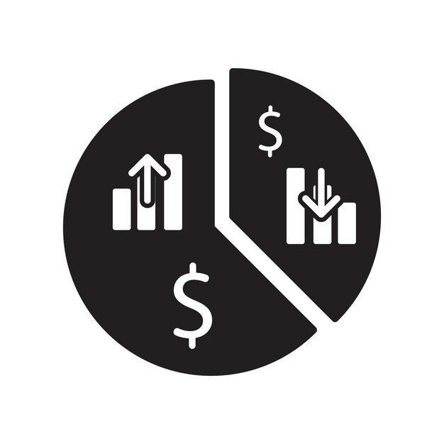 Icono de relleno de la contabilidad