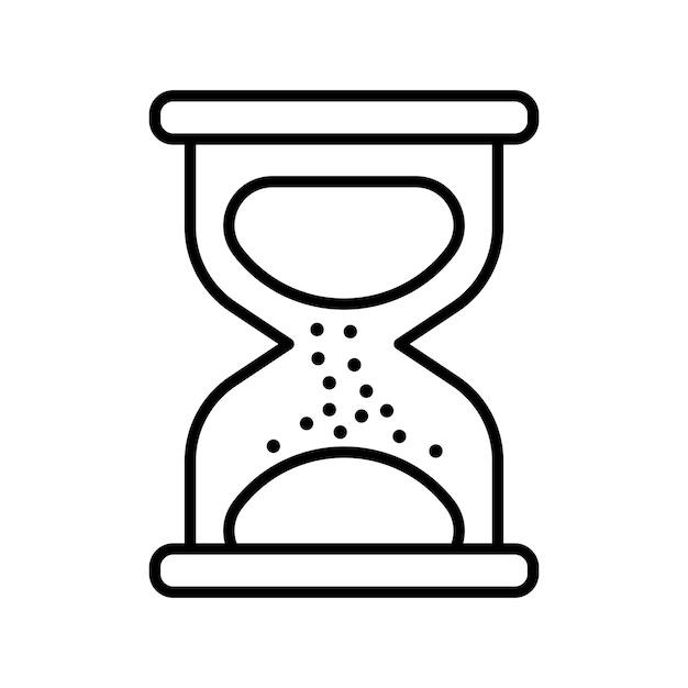 El icono del reloj de arena