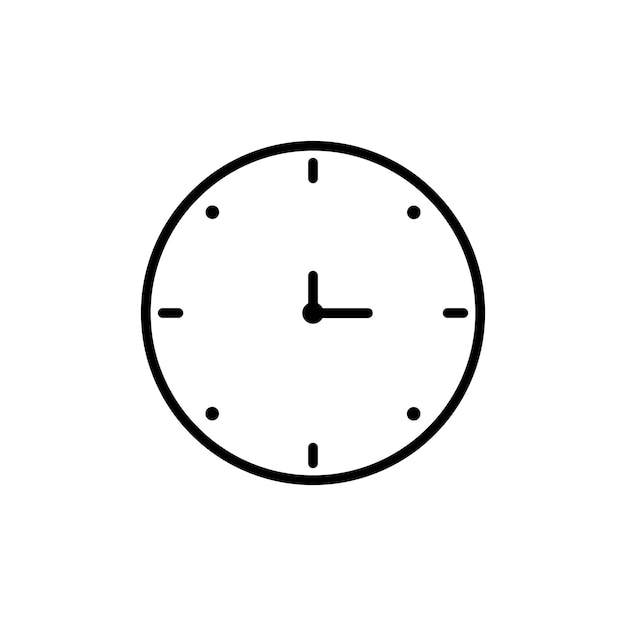 El icono del reloj dos establece el símbolo vectorial de la hora 2 AM o PM en estilo negro lleno y delineado