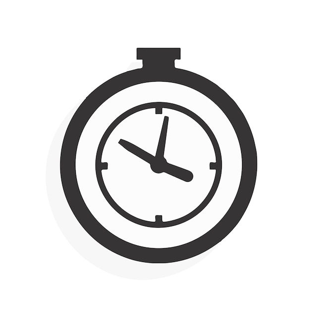 Icono de reloj y hora 3d para fecha hora era duración período intervalo hora minuto reloj cronometrador