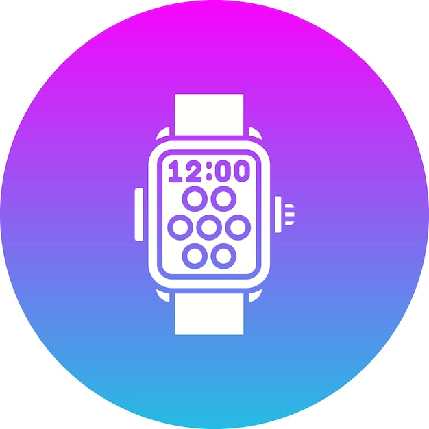 Icono de reloj inteligente