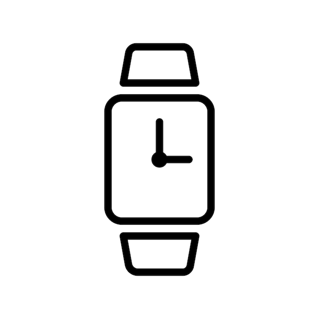 El icono del reloj de mano