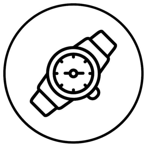 Icono de reloj de muñeca