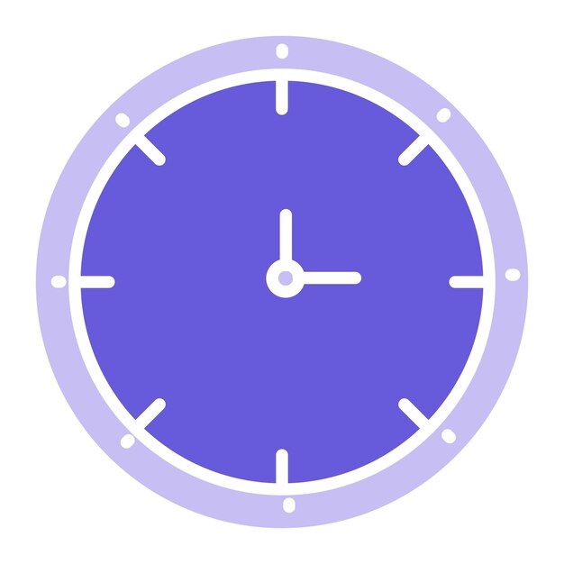 Icono del reloj de pared