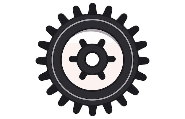 Icono de reloj en temporizador de estilo plano en fondo de color Elemento de diseño de reloj vectorial