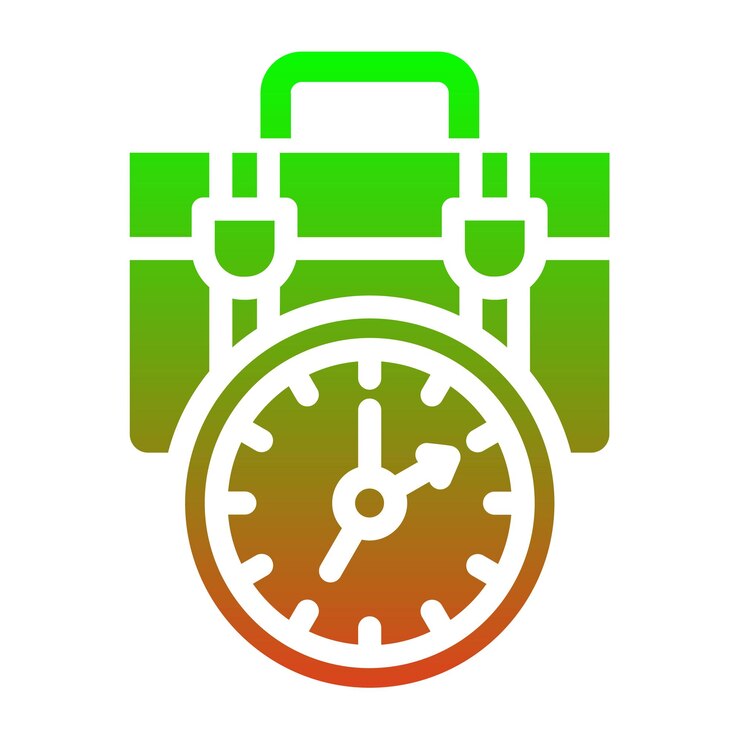 Vector icono del reloj