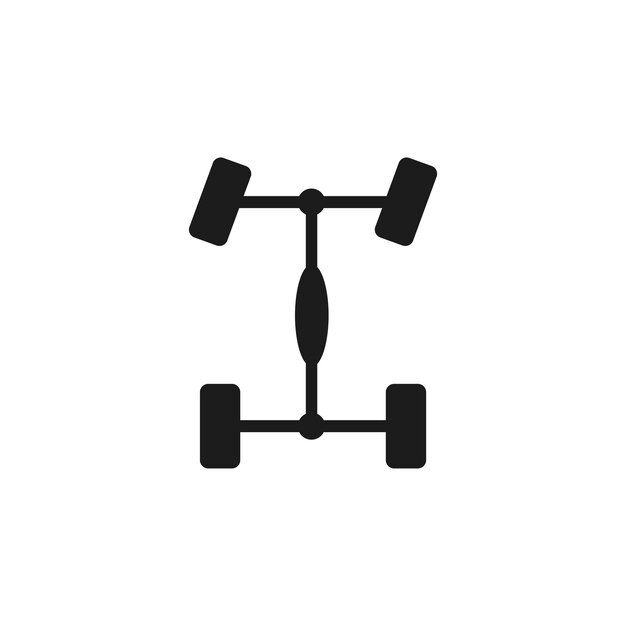 icono de reparación automática de estilo de glifo sólido