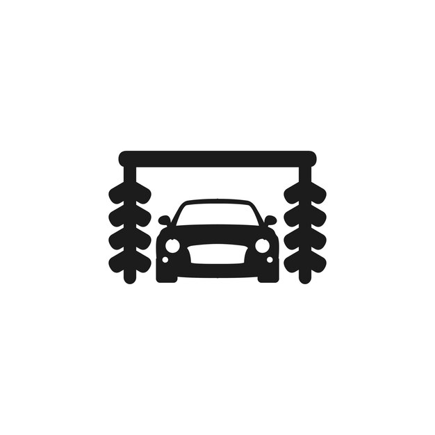 icono de reparación automática de estilo de glifo sólido