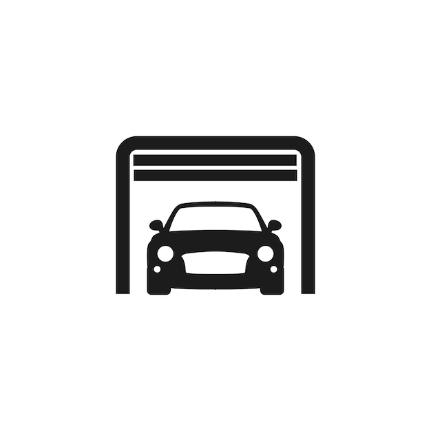 icono de reparación automática de estilo de glifo sólido