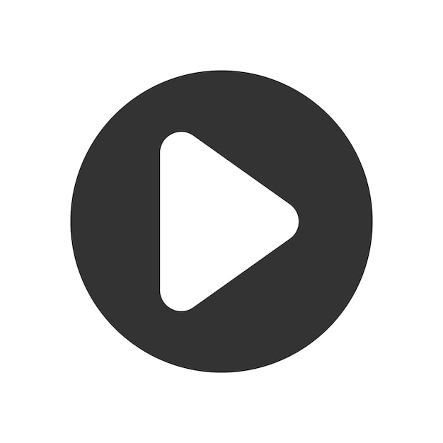 Icono de reproducción de los medios