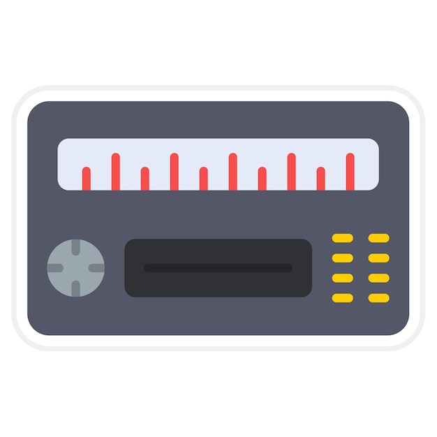 Vector Ícono del reproductor de cd