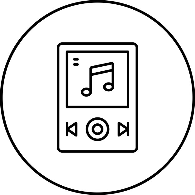 Icono del reproductor de Mp3