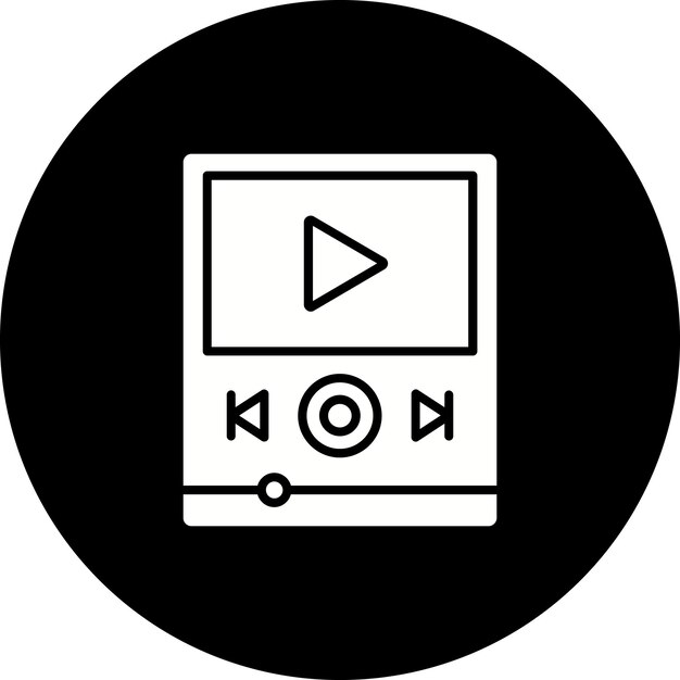 Icono del reproductor de vídeo