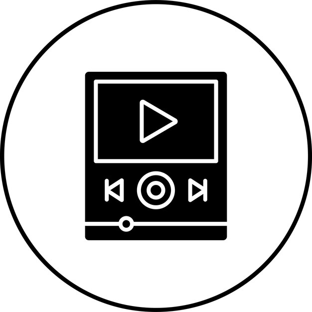 Icono del reproductor de vídeo
