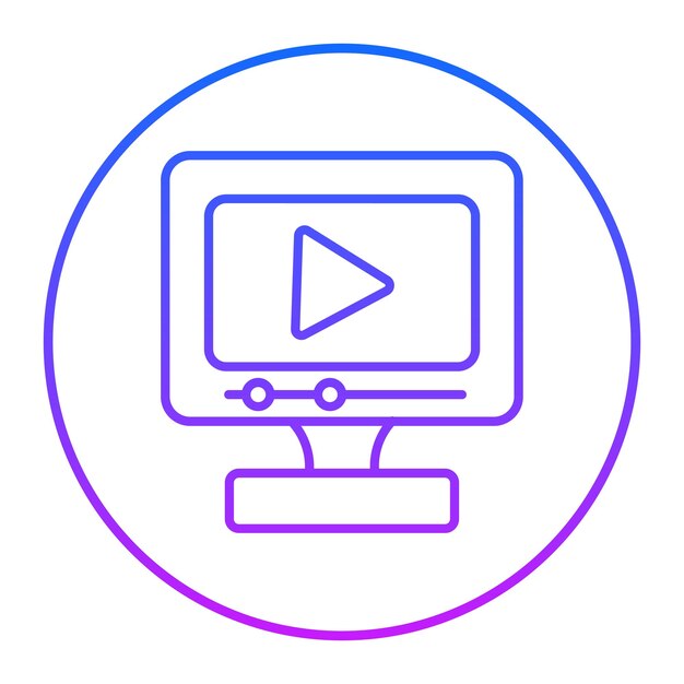 Icono del reproductor de vídeo