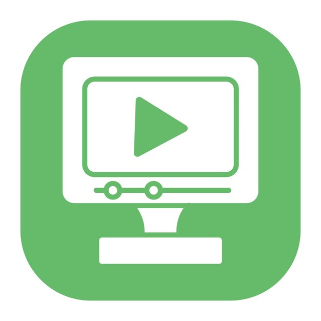 Icono del reproductor de vídeo