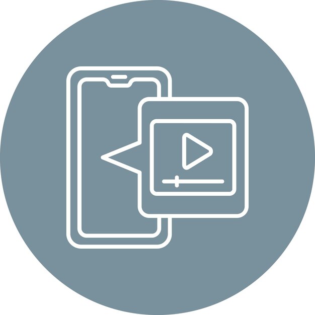 Icono del reproductor de vídeo