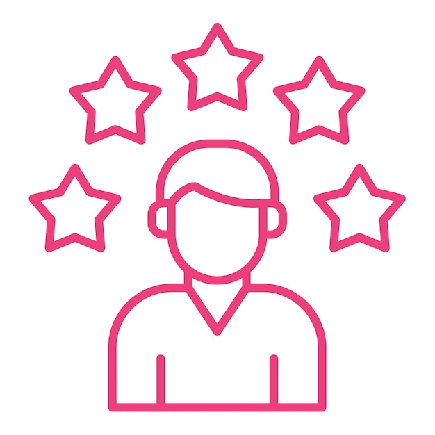 Ícono de reseña del cliente