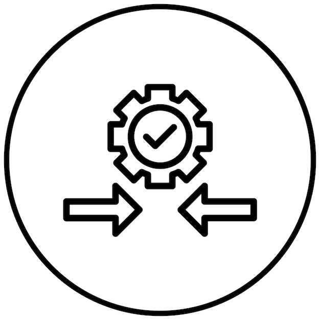 Icono de resolución de conflictos