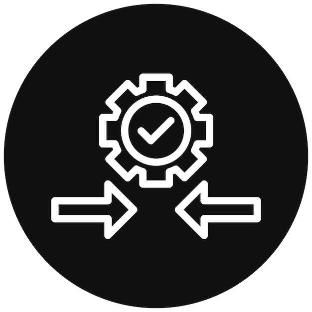 Icono de resolución de conflictos
