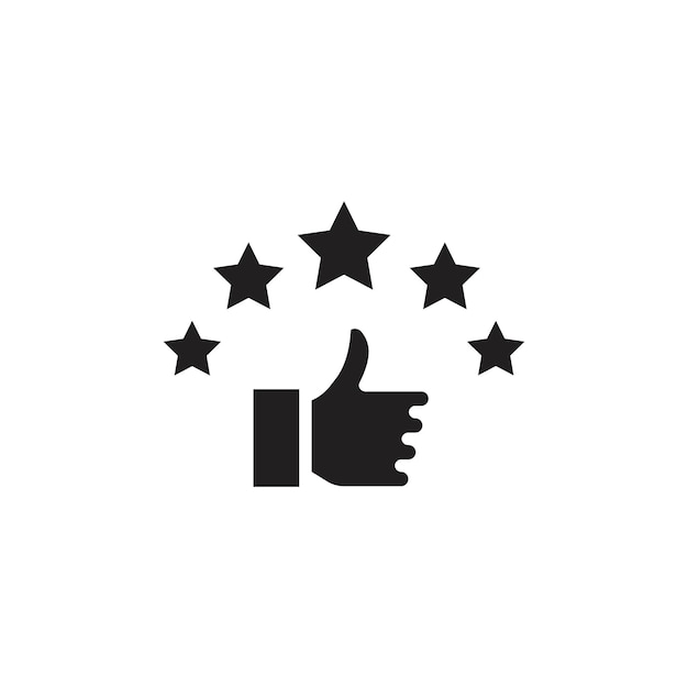 Icono de retroalimentación del cliente Conjunto de logotipos de arte de línea