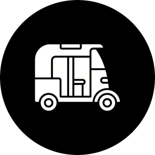 El icono del rickshaw