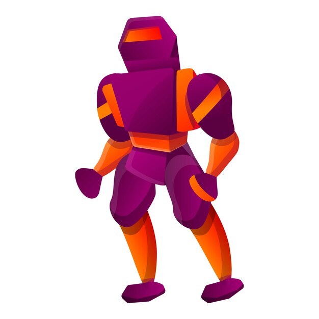 Icono de robot Icono vectorial de robot para diseño web aislado en fondo blanco