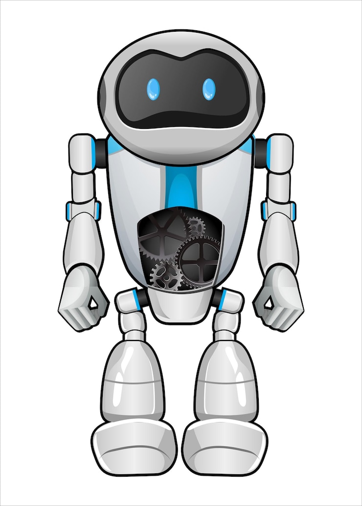 Vector el icono del robot vector12 contur