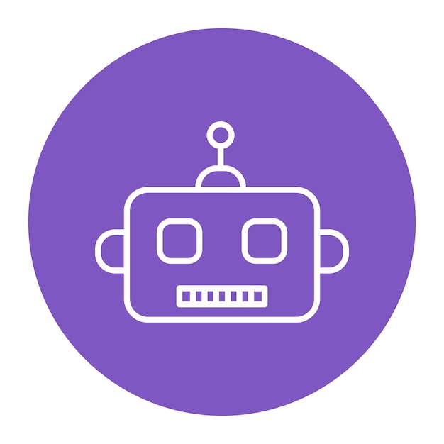 El icono del robot