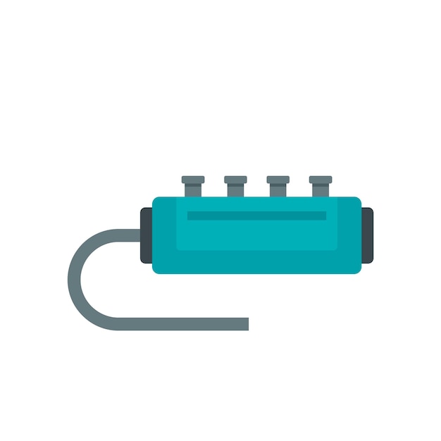 Icono de rociador de gotas de agua Ilustración plana del icono vectorial de rociadores de gotas De agua para el diseño web
