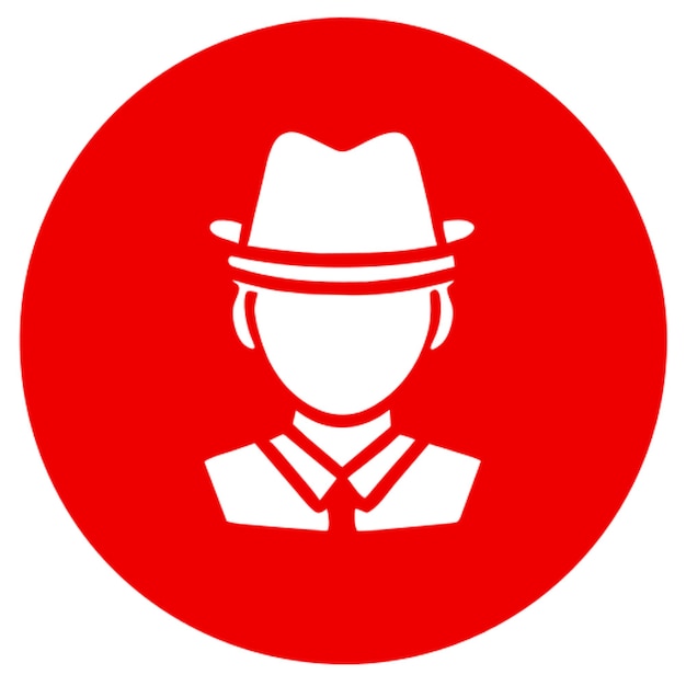 el icono rojo